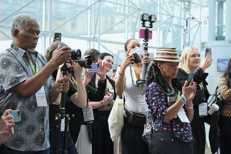 Ribbon Cutting Ceremony, with press, 2024