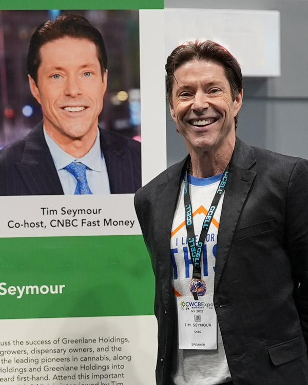Tim Seymour, Co-Host, CNBC Fast Money, at CWCBExpo NY 2022